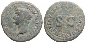 Roman Imperial
Drusus Julius Caesar (son of Tiberius) (80-81 AD) Rome
AE As (27.6mm, 9.2g)
Obv: DRVSVS CAESAR TI AVG F DIVI AVG N, bare head to left.
...
