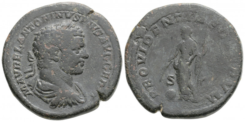 Roman Imperial
Caracalla (198-217 AD) Rome
AE Sestertius (32,8mm, 25,4g)
Obv: M ...