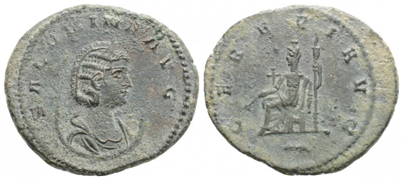 Roman Imperial
Salonina (Augusta, 254-268 AD) 
AE Antoninianus (22.5mm, 3.8g)
Ob...