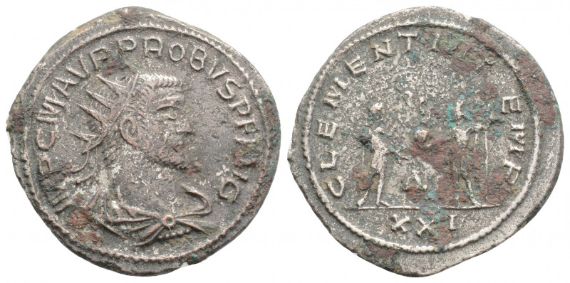 Roman Imperial
Probus 2(76-282 AD) Antioch 
BI antoninianus (22mm, 3.4g)
Obv: IM...