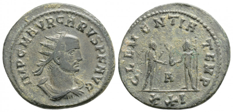 Roman Imperial
Carus (282-283 AD) Kyzikos
AE Antoninianus (22.6mm, 3.5g)
Obv: IM...