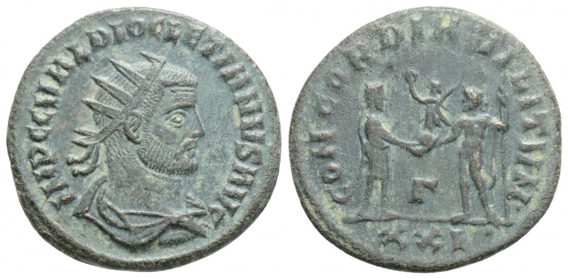 Roman Imperial
Diocletian (284-305 AD) Antioch 
AE Antoninianus (21mm, 2.9g)
Obv...