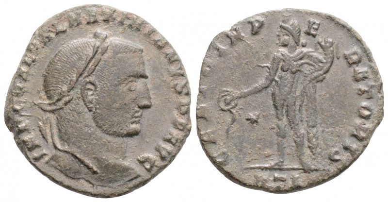 Roman Imperial
Galerius (305-311 AD) Heraclea
AE Follis (24.1mm, 5.6g)
Obv: IMP ...