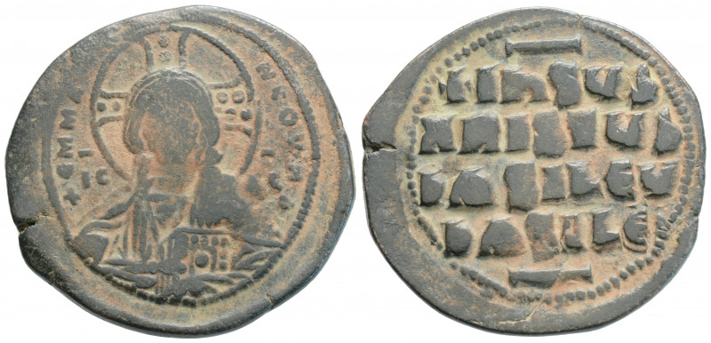 Byzantine
Basil II and Constantine VIII (976-1028 AD) 
AE Follis (35.3mm, 15.1g)...