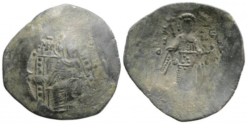 Byzantine
Isaac II Angelos (1185-1195 AD) Constantinople
AE Trachy 26.1mm, 3.1g)...