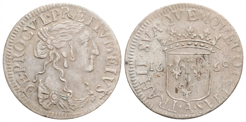 Medieval
Italy, Arquata, Filippo Spinola (1641-1667 AD) 
AR Luigino (20.6mm, 2.1...