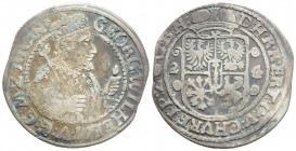 Medieval
Germany, Brandenburg, Georg Wilhelm (1619-1640 AD). Ort (1624). Königsberg.
Obv: GEORG WILHELM V G G M Z BRAN.
Crowned bust right with sword ...