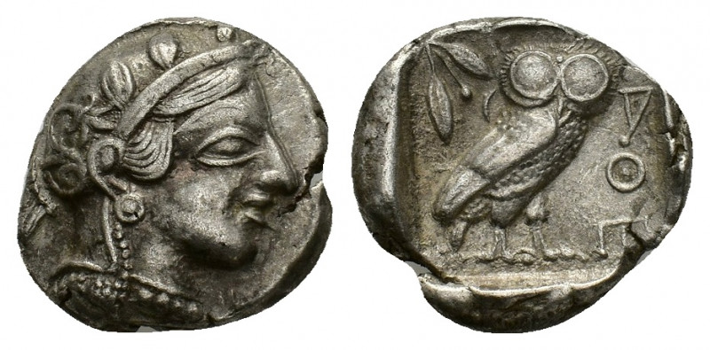 Attica, Athens, c. 454-404 BC; AR Tetradrachm (25,03 mm, 15,30 g). Possible an E...