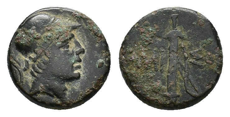 Pontos, Amisos. Time of Mithradates VI Eupator (120-63 BC). Æ (18,79 mm, 7,82 g)...