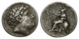 Kings of Pergamon, Attalos I (241-197 BC). AR Tetradrachm (28,01 mm, 15,40 g). In the name of Philetairos. Pergamon, c. 241-235 BC. Laureate head of P...
