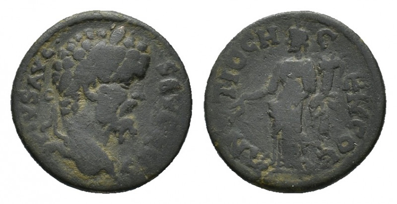 Pisidia, Antioch. Septimius Severus (AD 193-211). Æ (21,74 mm, 4,46 g). Laureate...