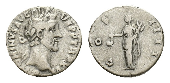 Antoninus Pius (AD.138-161). AR denarius (16,67 mm, 2,72 g). Rome, AD 145-147. L...