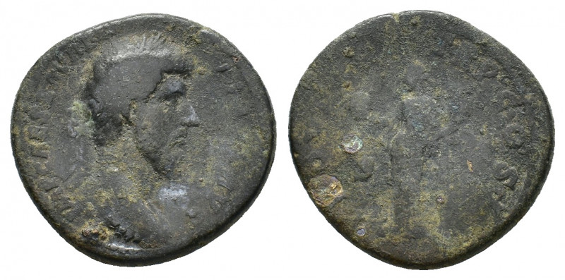 Lucius Verus (AD 161-169). Æ Sestertius (33,22 mm, 25,22 g). Rome, March-Decembe...