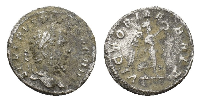 Septimius Severus (AD 193-211). AR Denarius (17,56 mm, 2,82 g), Rome, 210-211. L...