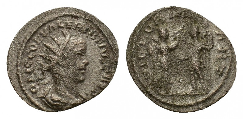 Valerian II (Caesar, 256-258). AR Antoninianus (21,29 mm, 2,57 g). Antioch, AD 2...