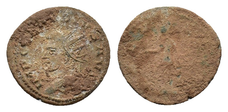Claudius II Gothicus (268-270). Æ Antoninianus (20,04 mm, 3,43 g). Antioch. Radi...