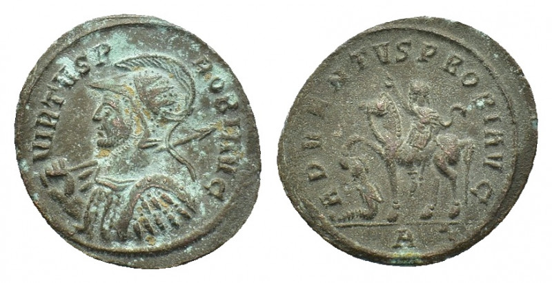 Probus (276-282). Æ Antoninianus (23,08 mm, 3,94 g). Cyzicus, AD 276-277. Radiat...