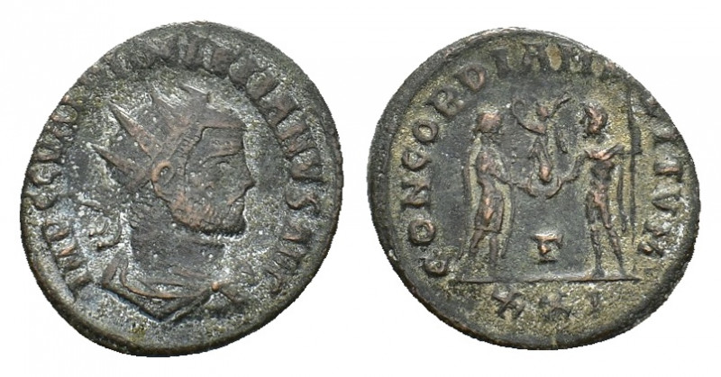 Diocletian (284-305).BI Antoninianus (). Cyzicus, AD 290. Radiate and draped bus...