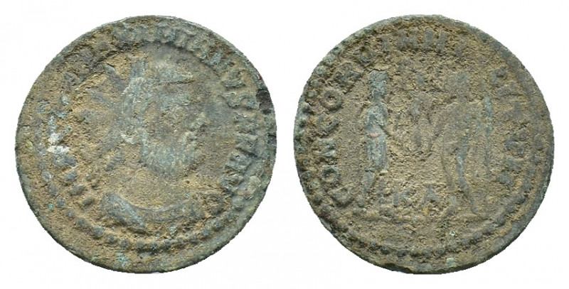 Maximianus (286-305). Æ Follis (21,91 mm, 3,58 g). Cyzicus, AD 295-299. Radiate,...