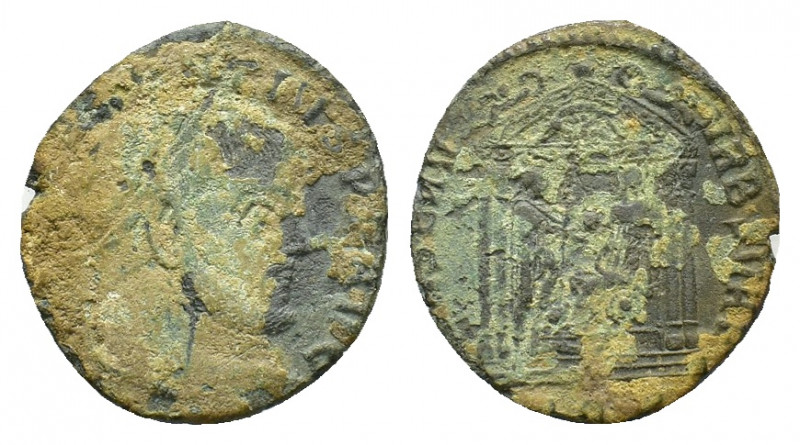 Maxentius (307-312). Æ Follis (24,53 mm, 4,90 g). Aquileia (?), late summer AD 3...
