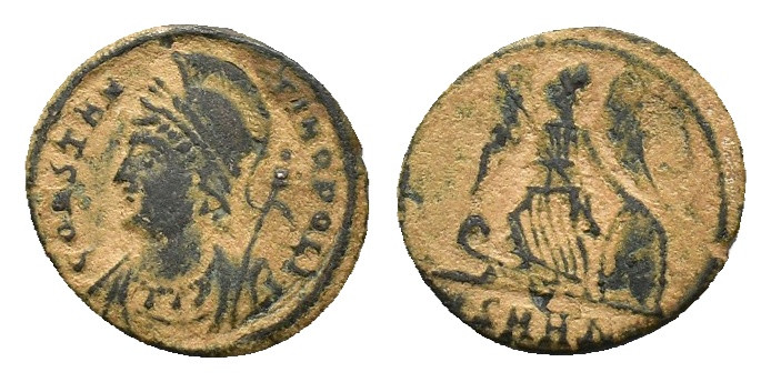 Constantine I (307-337). AE Follis (17,56 mm, 2, 44 g). Heraclea, AD 330-333. Co...