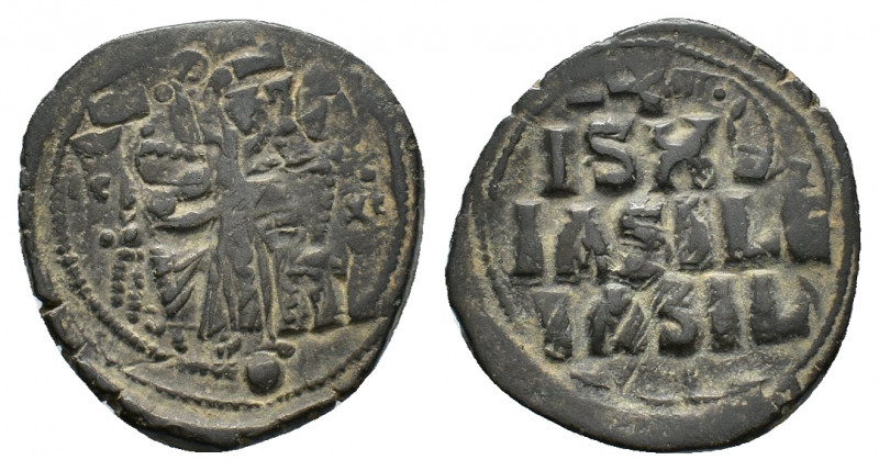 Anonymous. Æ 40 Nummi (29,93 mm, 9,72 g). Constantinople. Time of Constantine IX...