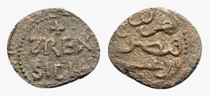 Italy, Sicily, Palermo. Enrico VI (1194-1197). AR Quarto di Tercenario (12.5mm, ...