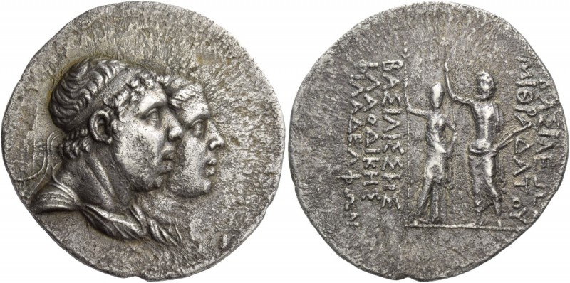 Kings of Pontus, Mithradates IV, circa 170/169 – 150. Tetradrachm circa 169-150,...