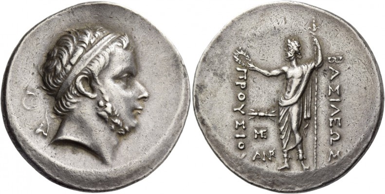 Kings of Bythinia, Prusias I, circa 230 – 182. Tetradrachm circa 230-182, AR 16....