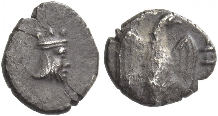 Judaea. The Coinage of Judah, Persian period circa 380 – 332 BC. Half gerah circ...
