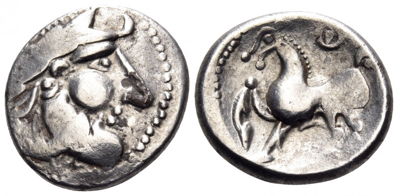 EASTERN CELTS. Late 2nd-early 1st century BC. Tetradrachm (Subaeratus, 24.5 mm, ...