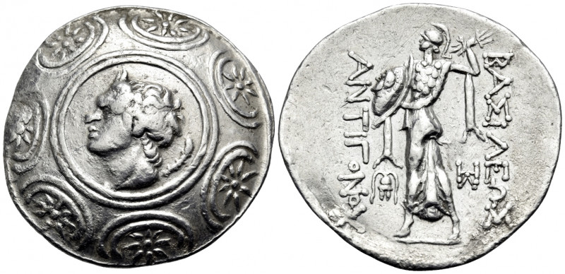 KINGS OF MACEDON. Antigonos II Gonatas, 277/6-239 BC. Tetradrachm (Silver, 32 mm...
