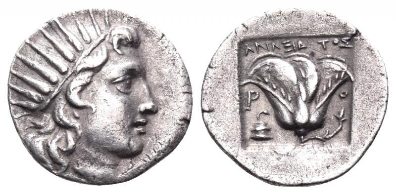 ISLANDS OFF CARIA, Rhodos. Rhodes. Circa 88-84 BC. Drachm (Silver, 15 mm, 2.84 g...