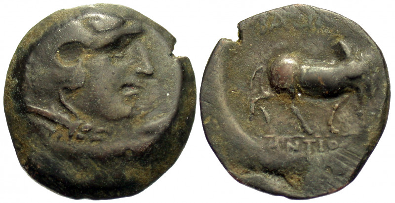 SELEUKID KINGS OF SYRIA. Antiochos I Soter, 281-261 BC. (Bronze, 17 mm, 3.63 g, ...