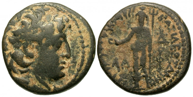 SELEUKID KINGS OF SYRIA. Demetrios II Nikator, second reign, 129-126/5 BC. (Bron...