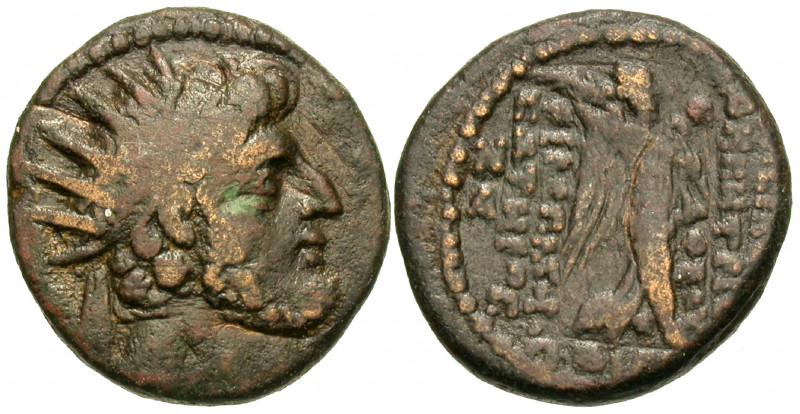 SELEUKID KINGS OF SYRIA. Demetrios III Eukairos, 97/6-88/7 BC. (Bronze, 19 mm, 6...