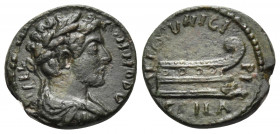 THRACE. Coela. Commodus, 177-192. (Bronze, 18 mm, 4.08 g, 1 h), circa 184-190. AYREL COMMODO Laureate, draped and cuirassed bust of Commodus to right....