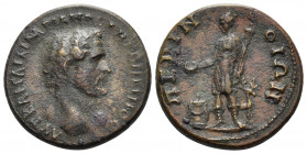 THRACE. Perinthus. Antoninus Pius, 138-161. Diassarion (Bronze, 25 mm, 9.62 g, 12 h). ΑVΤ ΚΑΙ Τ ΑΙΛΙ ΑΔΡΙΑΝΟϹ ΑΝΤΩΝΕΙΝΟϹ Head of Antonnus Pius to righ...