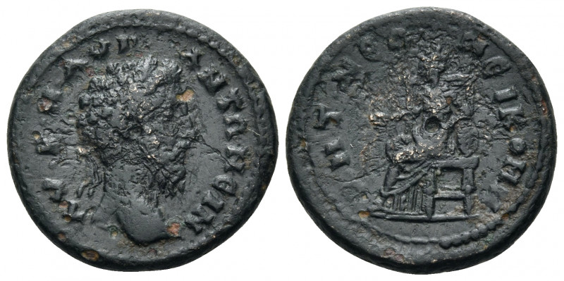 BITHYNIA. Nicomedia. Marcus Aurelius, 161-180. (Bronze, 25 mm, 10.54 g, 1 h). AY...