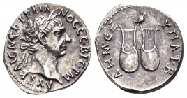 LYCIA. Lycian League. Trajan, 98-117. Drachm (Silver, 18 mm, 3.51 g, 6 h), Probably Rome, but for use in the East, COS II = 98-99. AYT KAIC NEP TPAIA-...