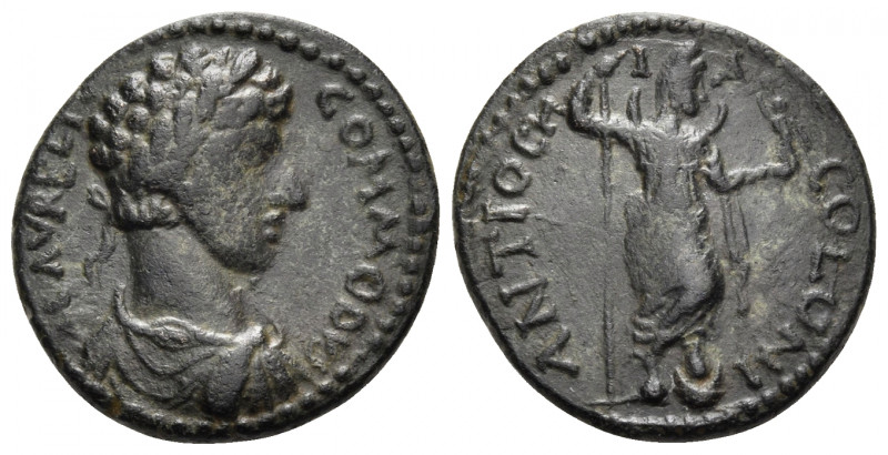 PISIDIA. Antioch. Commodus, 177-192. (Bronze, 24 mm, 6.78 g, 6 h), circa 177-180...