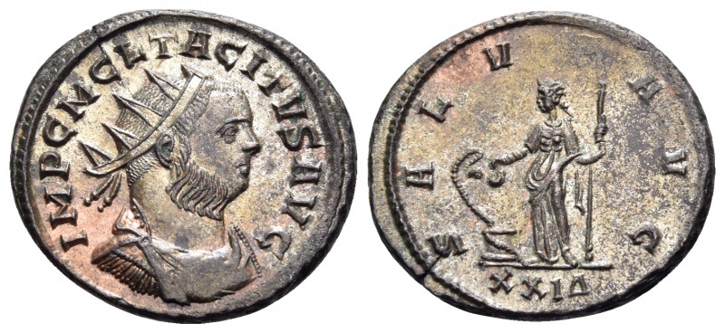 Tacitus, 275-276. Antoninianus (Billon, 23 mm, 4.97 g, 6 h), Rome, November-Dece...