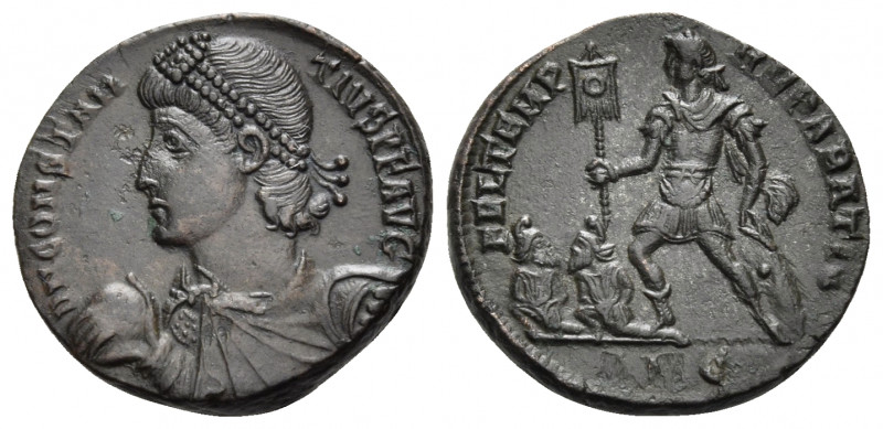 Constantius II, 337-361. Centenionalis (Bronze, 20 mm, 4.99 g, 7 h), Antioch, 5t...