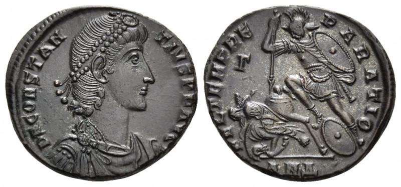 Constantius II, 337-361. Centenionalis (Bronze, 21 mm, 5.92 g, 11 h), Antioch, 4...