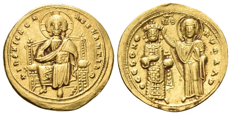 Romanus III Argyrus, 1028-1034. Histamenon (Gold, 23.5 mm, 4.42 g, 7 h), Constan...