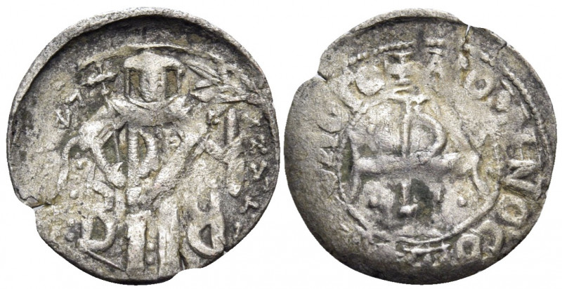 Andronicus II Palaeologus, 1282-1328. Tornese (Billon, 18.5 mm, 0.72 g, 9 h), Cl...