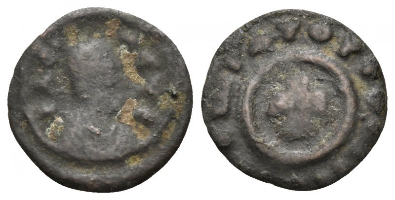 AXUM. Time of Ezanas, Circa 359-380. Lepton (Copper, 13 mm, 0.52 g), Anonymous. ...