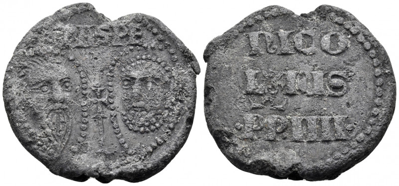 ITALY. Papal States. Nicholas IV (Girolamo Masci), 1288-1292. Seal or Bulla (Lea...