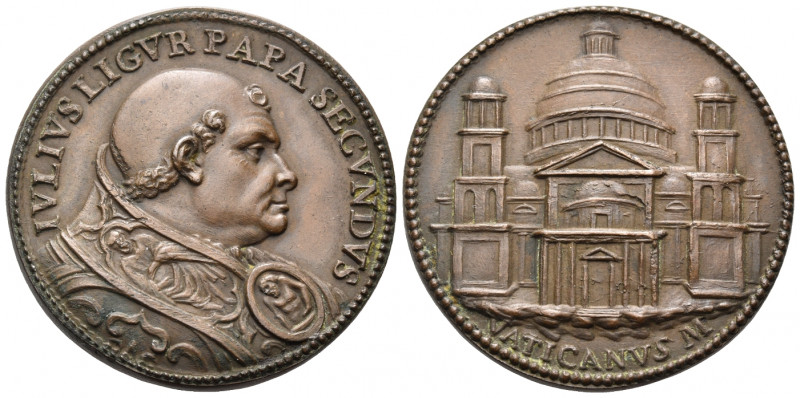 ITALY. Papal States. Julius II (Giuliano Della Rovere), 1503-1513. Medal (Bronze...