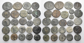 ROMAN PROVINCIAL. Circa 2nd-3rd Century. (Bronze, 163.00 g). A lot of Twenty-Five (25) Roman Provincial coins, predominantly from Asia Minor. Mostly g...